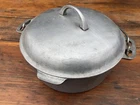 Griswold Cast Iron #8 Aluminum Dutch Oven