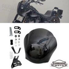 Headlight Fairing Windshield Kit For Harley Low Rider S FXLRS 114 117 2020-2024