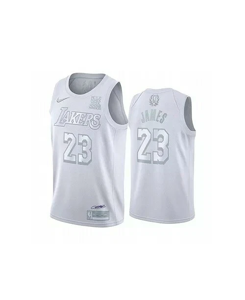 Nike+Lakers+Lebron+James+MVP+Swingman+Jersey+Ct4206-100+Size+44+%