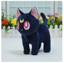 Anime Sailor Moon Luna Cute Plush Doll Toy Gift Pillow Unisex Cloth Doll 20cm