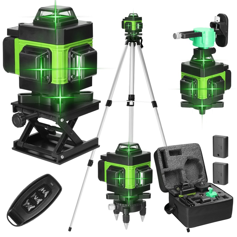16 Lines Laser Level 3° Self-leveling Laser Level 360 Leveling Tool Laser Level
