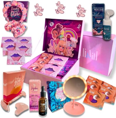 Birthday Gifts Box for Teen Girls-Tween Girls Trendy Stuff- Cute Spa Beauty Gift