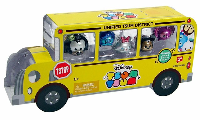 Disney Tsum Tsum School Bus 5 Metallic 