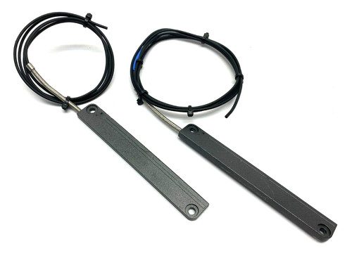 Keyence FU-A100 Fiber Unit Array Thrubeam Type 100mm LOT OF 2