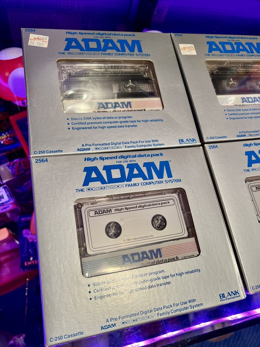 SEALED ColecoVision ADAM High Speed Digital Data C-250, Education