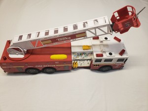 tonka rescue fire truck