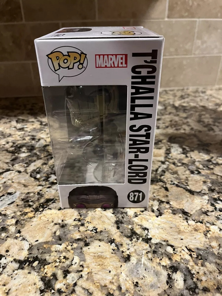 Funko Pop! Marvel: What If… - T'Challa Star-Lord Metallic #871