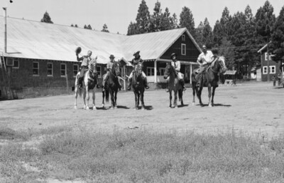 Calpine Lodge Calpine California 1950s view OLD PHOTO 10