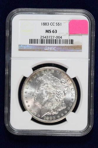 1883-CC Morgan Dollar NGC MS63 4ODP