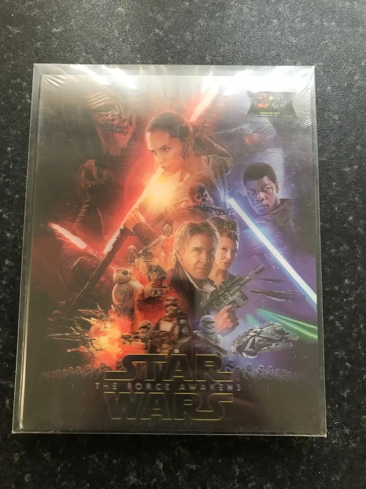 Star Wars:The Force Awakens Novamedia SteelBook One Click Set *Brand New Sealed* - Image 3 of 4