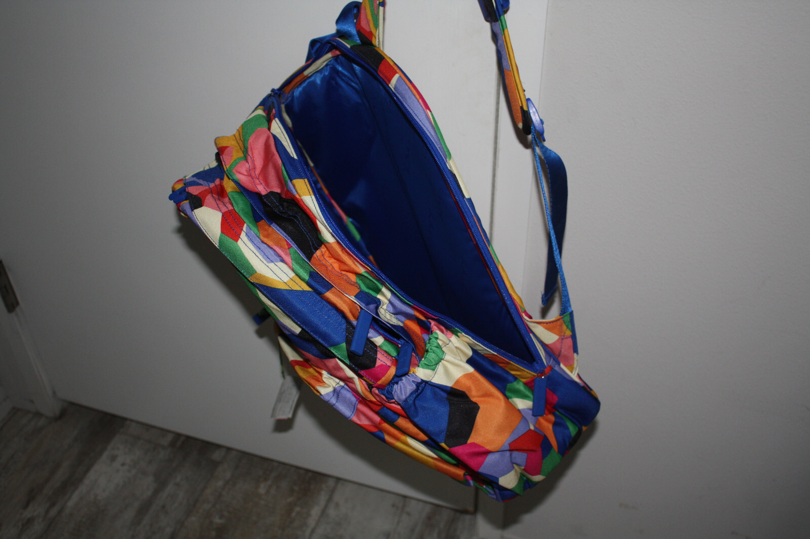 Vera Bradley Lighten Up Grande Laptop Backpack "Pop Art" New