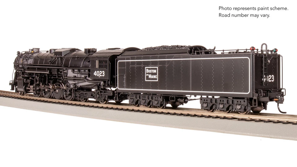 Broadway Limited 7796 HO Scale Boston & Maine 2-8-4 Berkshire, T1B 4023 (DC) - Image 3 of 4