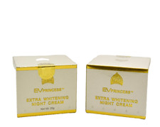 EV Princess Extra Whitening Night Cream 25g  2 Pack  New In Box Exp 2029