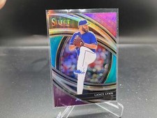 Lance Lynn 2020 Select Premier Tri-Color Prizm #120 Rangers Dodgers