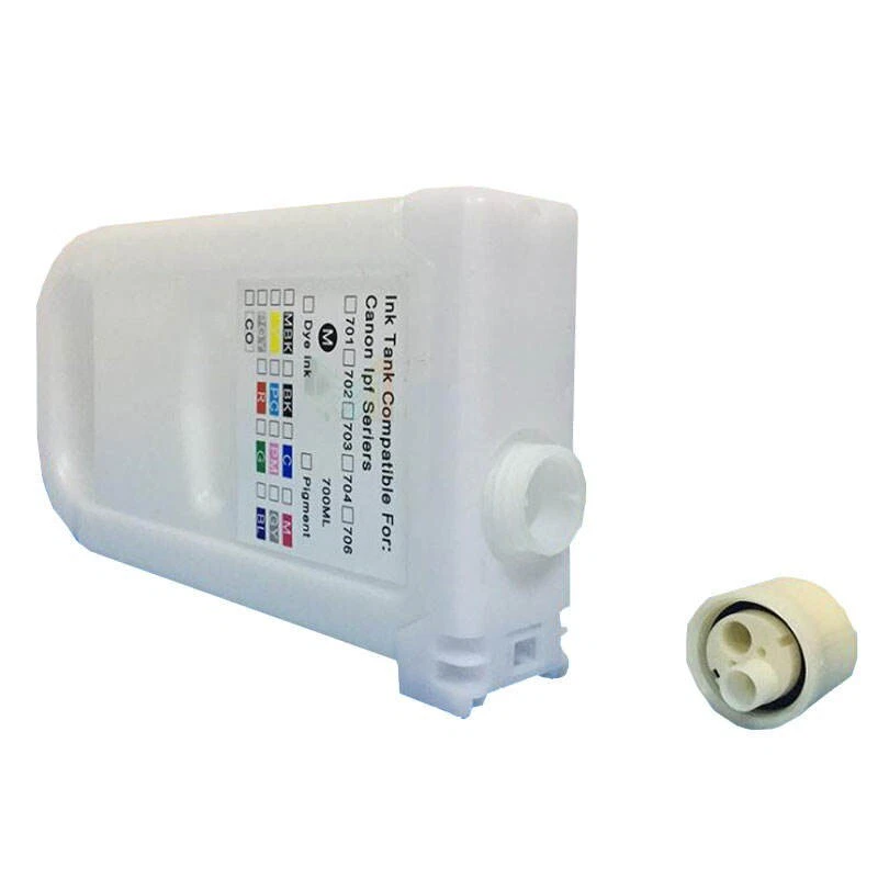 12pc PFI-57 Empty Refillable cartridge for Canon Pro-520 540 560 Pro 521 541 561 - Image 3 of 4