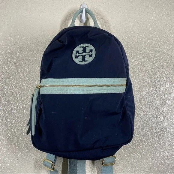 Tory Burch Women s Perry Soft Nylon Backpack Geyser