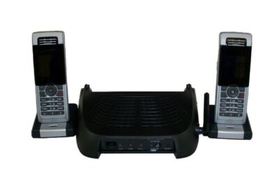 Mitel 5610 Cordless Handset Bundle 51301098 Dual Handsets, Stand ...