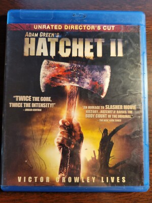 Hatchet 2 (Blu-ray, 2006) Unrated Director's Cut Danielle Harris, Tony Todd