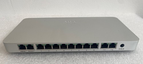 Firewall de seguridad administrado en la nube Cisco Meraki MX65 MX65-HW 600-47010 sin reclamar - Imagen 2 de 2