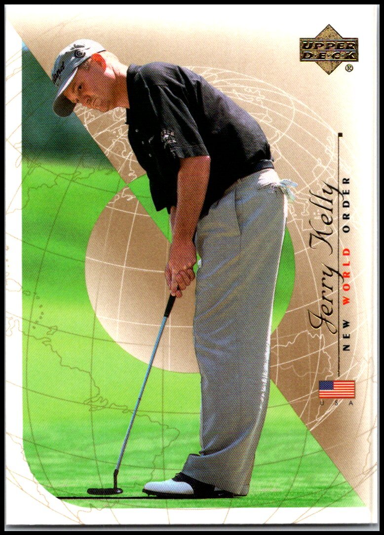 2003 UD Upper Deck Golf #81 Jerry Kelly - New World Order FREE SHIPPING!