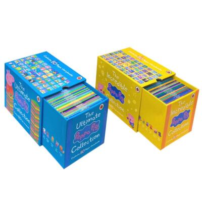 Peppa Pig 100冊まとめ　ミニ絵本50冊コンプリートセット The Incredible Peppa Pig & The Ultimate Peppa Pig Collection 100