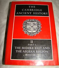 Vtg 1973 Cambridge Ancient History vII Middle East & Aegean Region 1800-1380 BC