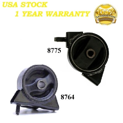 2PCS FRONT & REAR MOTOR MOUNT FIT 1996-2000 Hyundai Elantra 1.8L & 2.0L - Auto