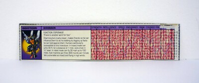 Transformers Kickback Tech Spec Vintage G1 Action Figure Accessory Part 1985
