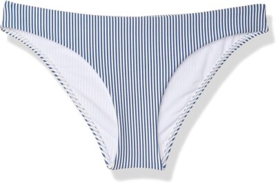 Skye Bikini Small Sophia Angelina Bottom Tropez Stripe Blue Swim Small NWT