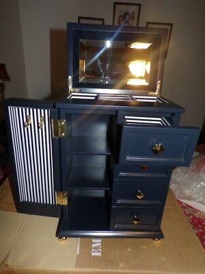 Pottery Barn Teen Emily Meritt Regency Tower Jewelry Box New