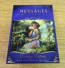 Doreen Virtue Magical Messages From The Fairies 44 Oracle Cards With Guidebook 