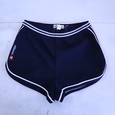 ELLESSE TENNIS VINTAGE SHORTS GLOSS SPRINTER COTTON SHINY PANTS RETRO