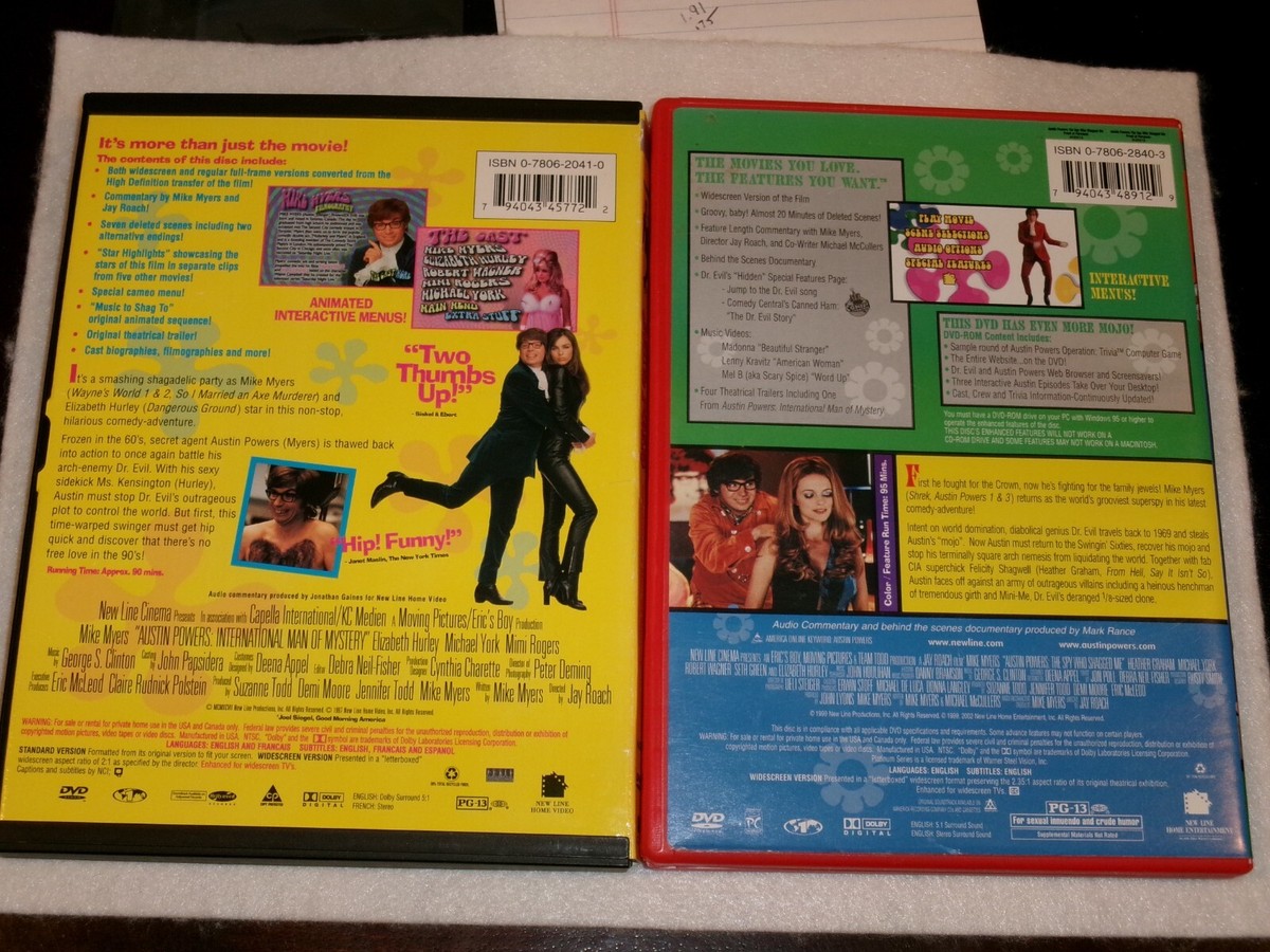 Austin Powers International Man of Mystery The Spy Who Shagged