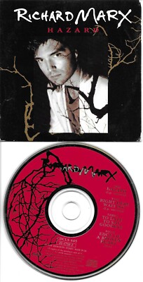 RICHARD MARX Hazard w/ UNRELEASED & LIVE Card Sleeve EUROPE CD Single USA seller