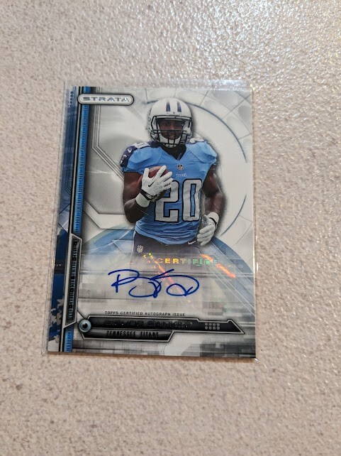 Bishop Sankey Topps Strata Autographs #145 Base