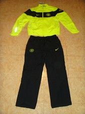 Tuta da calcio Celtic Glasgow Scozia Nike Football Presentation Suit nuova co...