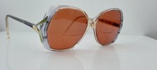 Vintage Syrrel Gray Translucent Oval Sunglasses Hong Kong FRAMES ONLY
