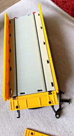 Playmobil 4126 PM Cargo Low Board Wagon Wagon (Yellow) with Original Box + ANL Excellent👍😉