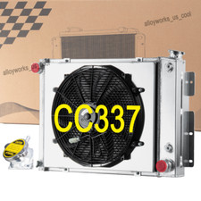 4-row Radiator For 1967 1968 1969 Chevy Camaro Pontiac Firebird Cc337 Shroud Fan 4-row Radiator For 1967 1968 1969 Chevy Camaro Pontiac Firebird Cc337 Shroud Fan
