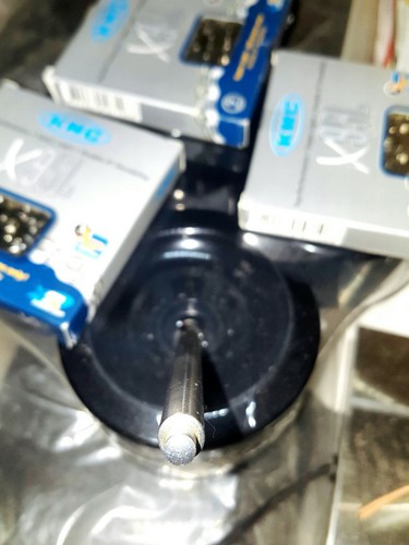 Unikat 2mm Fallminenstift Titan natürliche Oberfläche antiseptisch antiallergen - Bild 2 von 10
