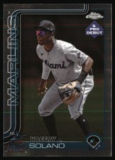 2025 Topps Pro Debut Chrome Yoffry Solano #PDC-26 FCL Marlins