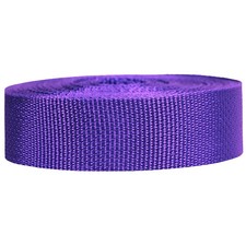 Strapworks Lightweight Polypropylene Webbing 1.5in x 50yd Purple DIY Gear Pet Co