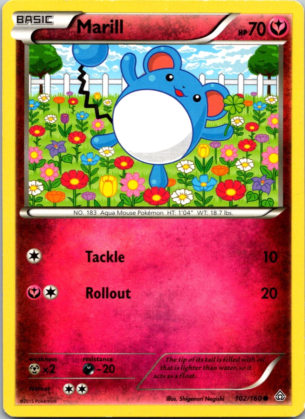 MARILL - 102/160 - PRIMAL CLASH - - MP