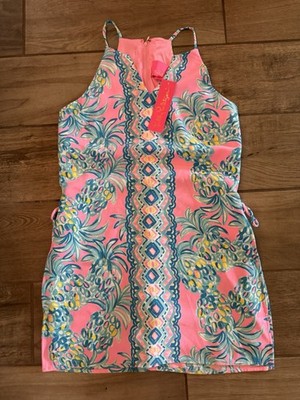 Lilly Pulitzer Women's Size 2 Pearl Romper Pelican Pink Beat the Heat