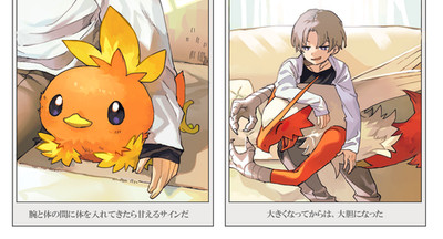 Pok Mon Blaziken Torchic Shilla P Fanart From Stitched Anime Playmat Desk Mat