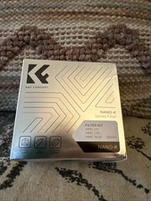 K&F Concept 55mm UV/CPL/ND Lens Filter + More New 