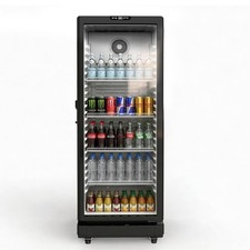 8.5Cu.Ft Commercial Glass Door Refrigerator Cooler Beverage Display Merchandiser