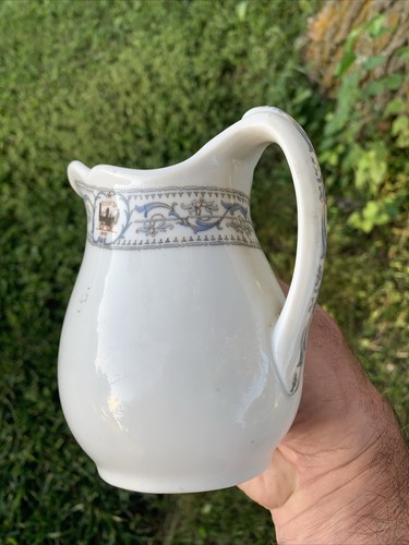 New York Central China Handled Creamer Pitcher in the DeWitt Clinton Pattern - Picture 4 of 7