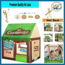 Kids Play Tent Indoor Outdoor Jungle Clubhouse for Toddlers – Portable, Large...