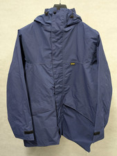 British Army Vintage 90's Goretex Foul Weather Hooded Jacket Blue - Size X-Large